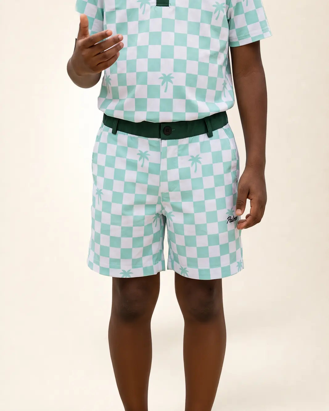 The Palm Court Kids Hybrid Swim Shorts