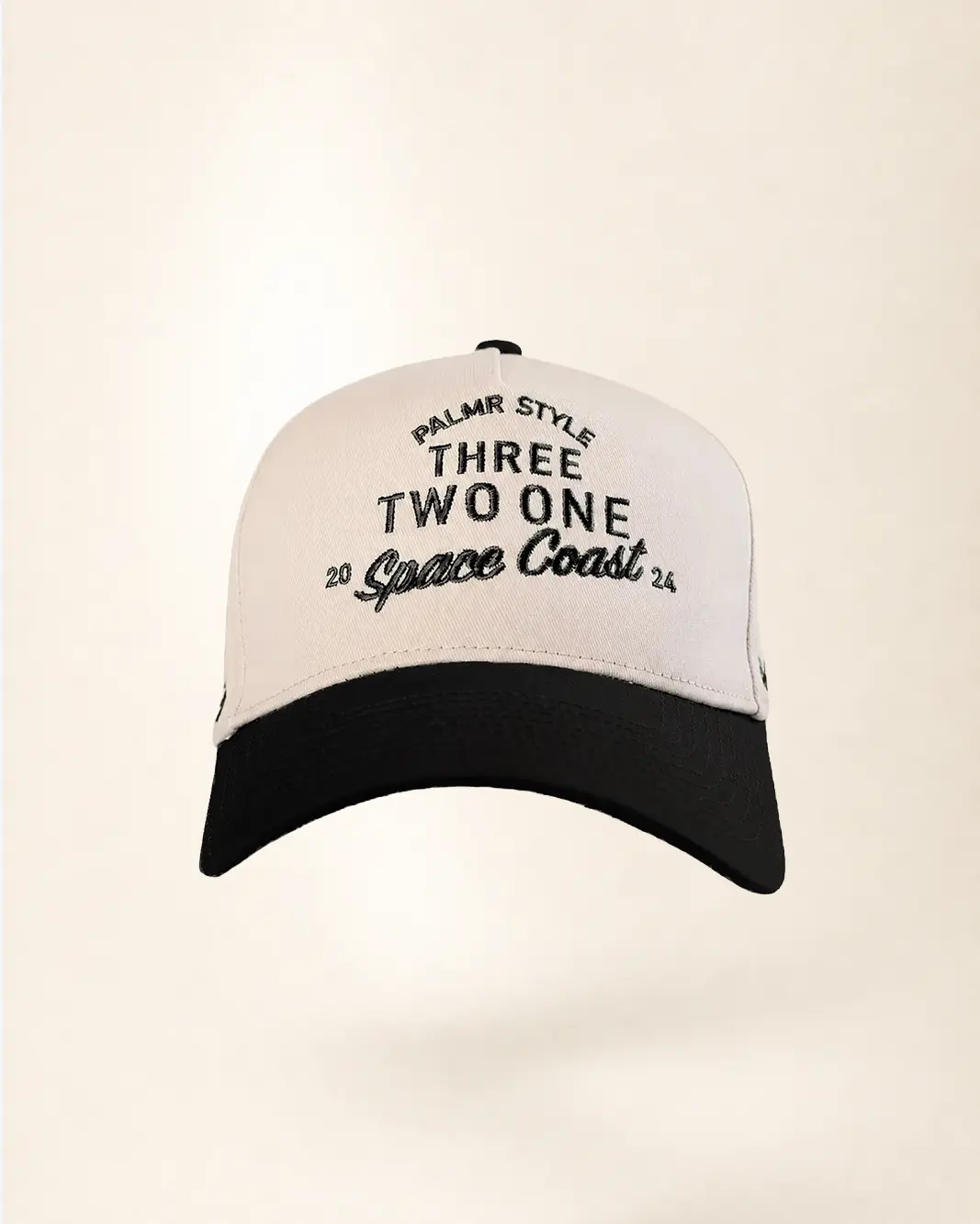 The Three Two One Space Coast Heritage Hat (Black)
