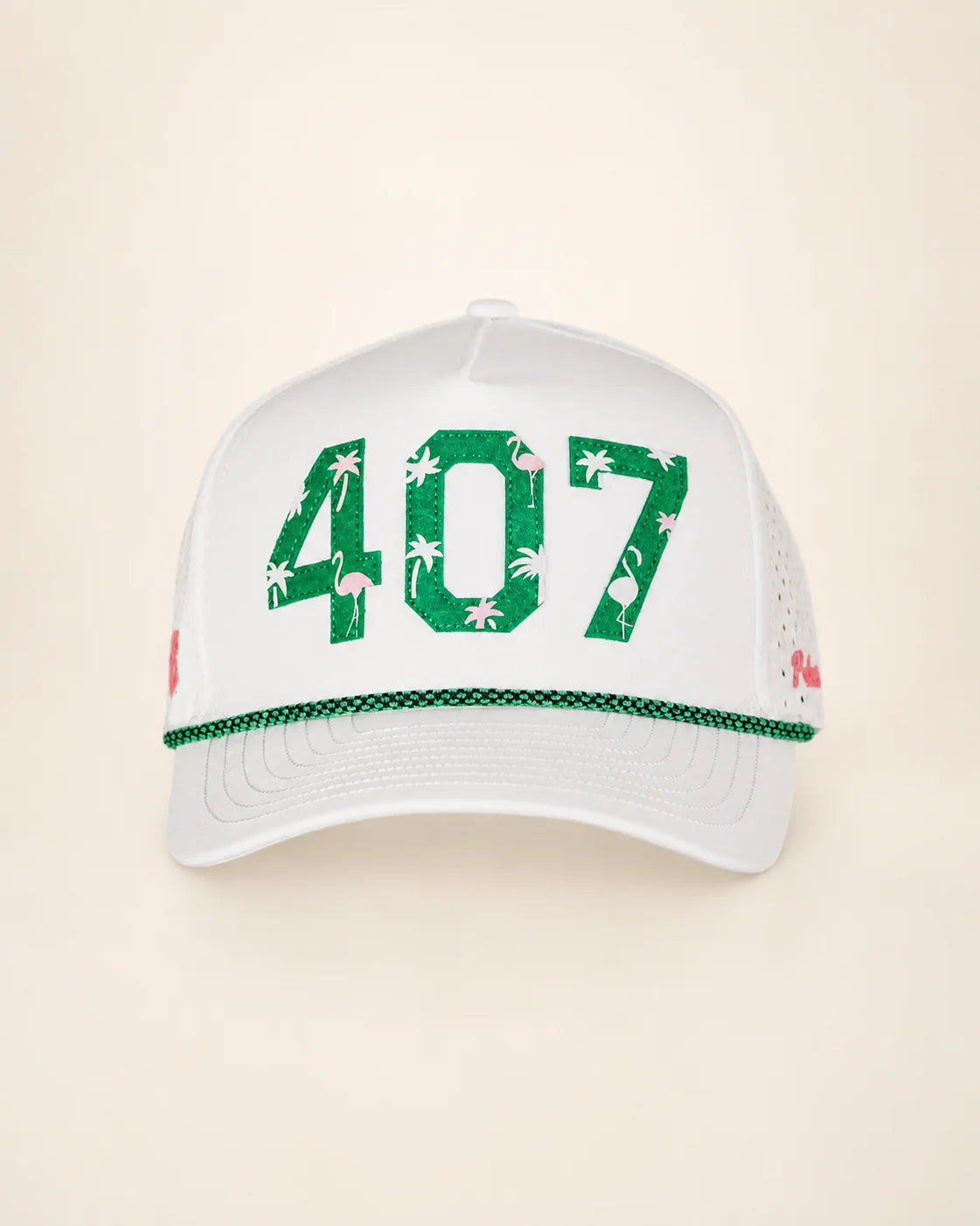 The 407 Hat (White) — view 5 | Palmr Style