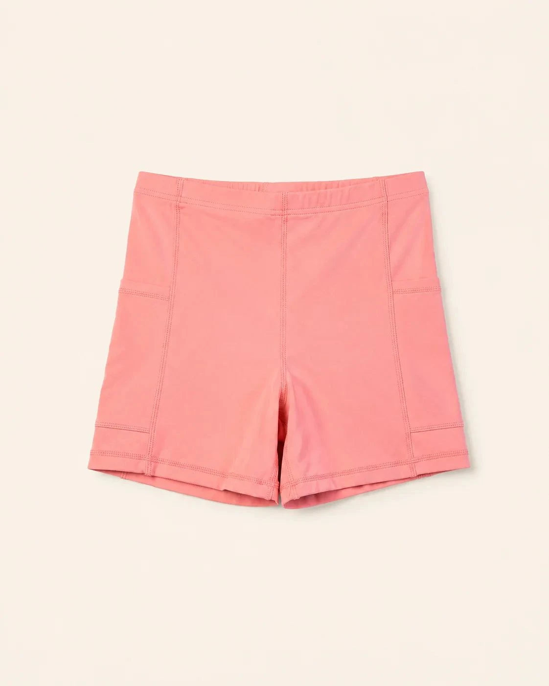 The Ace Dress in dusty Cabana Pink with pockets and removable bra cups