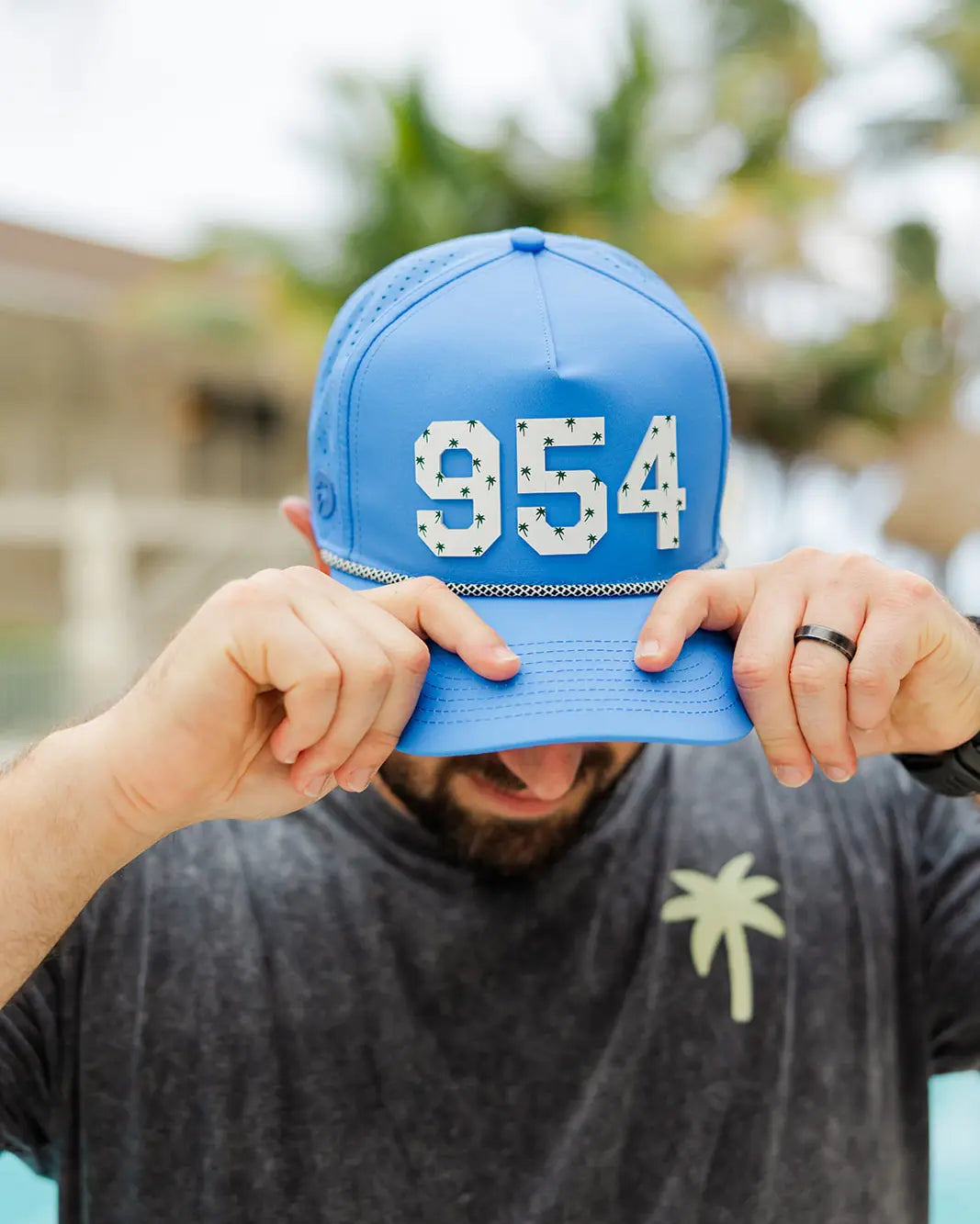 The 954 Signature Hat (Blue)