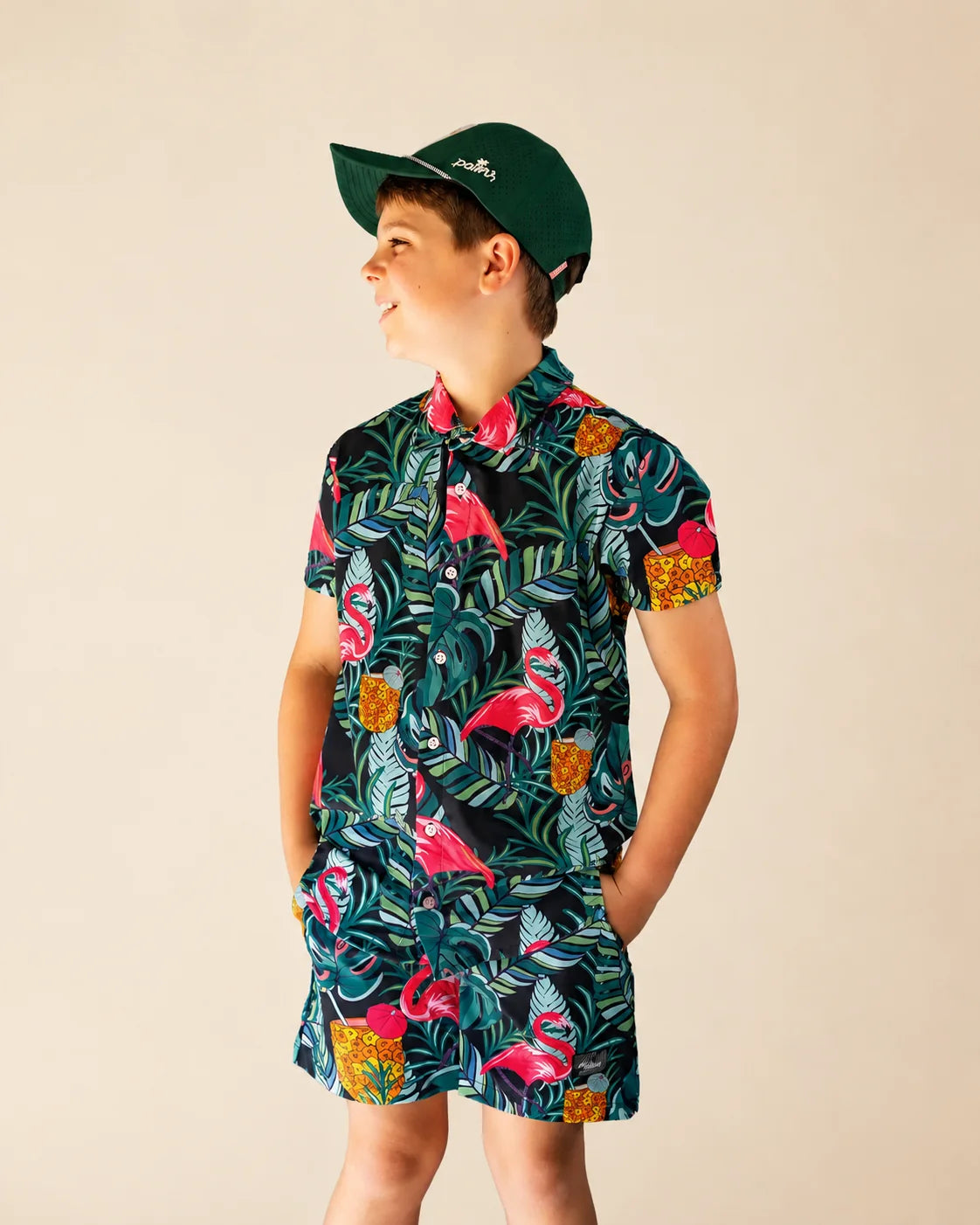 The Baha Palm Kids Button Up — view 5 | Palmr Style