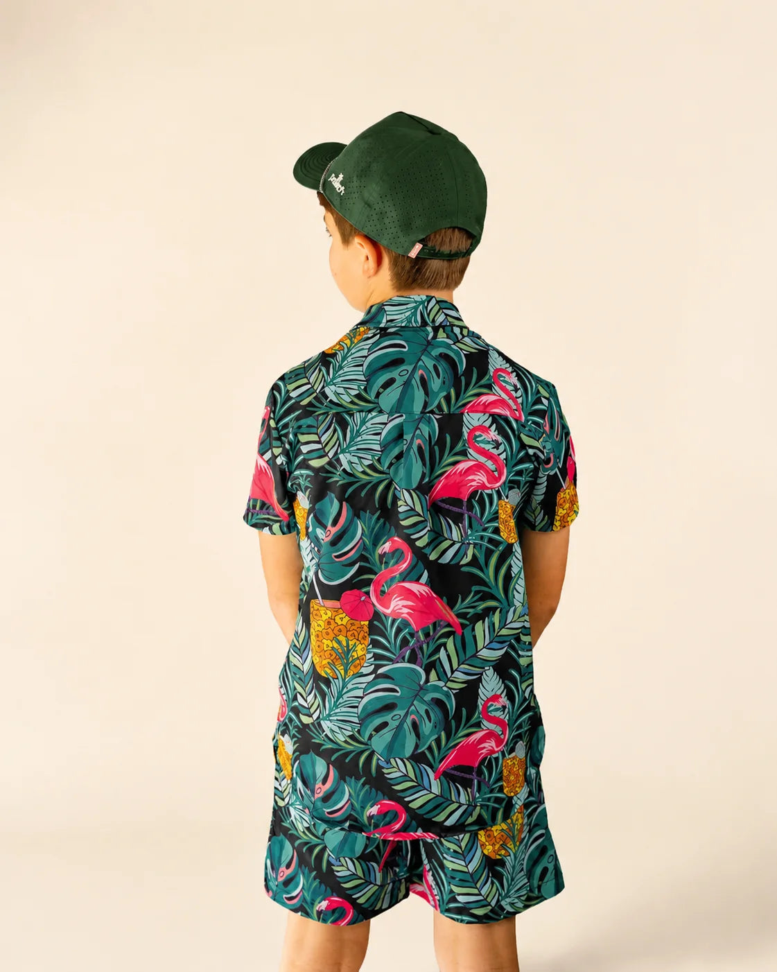 The Baha Palm Kids Button Up — view 6 | Palmr Style