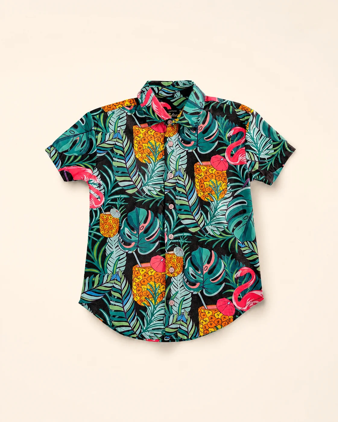 The Baha Palm Kids Button Up — view 2 | Palmr Style