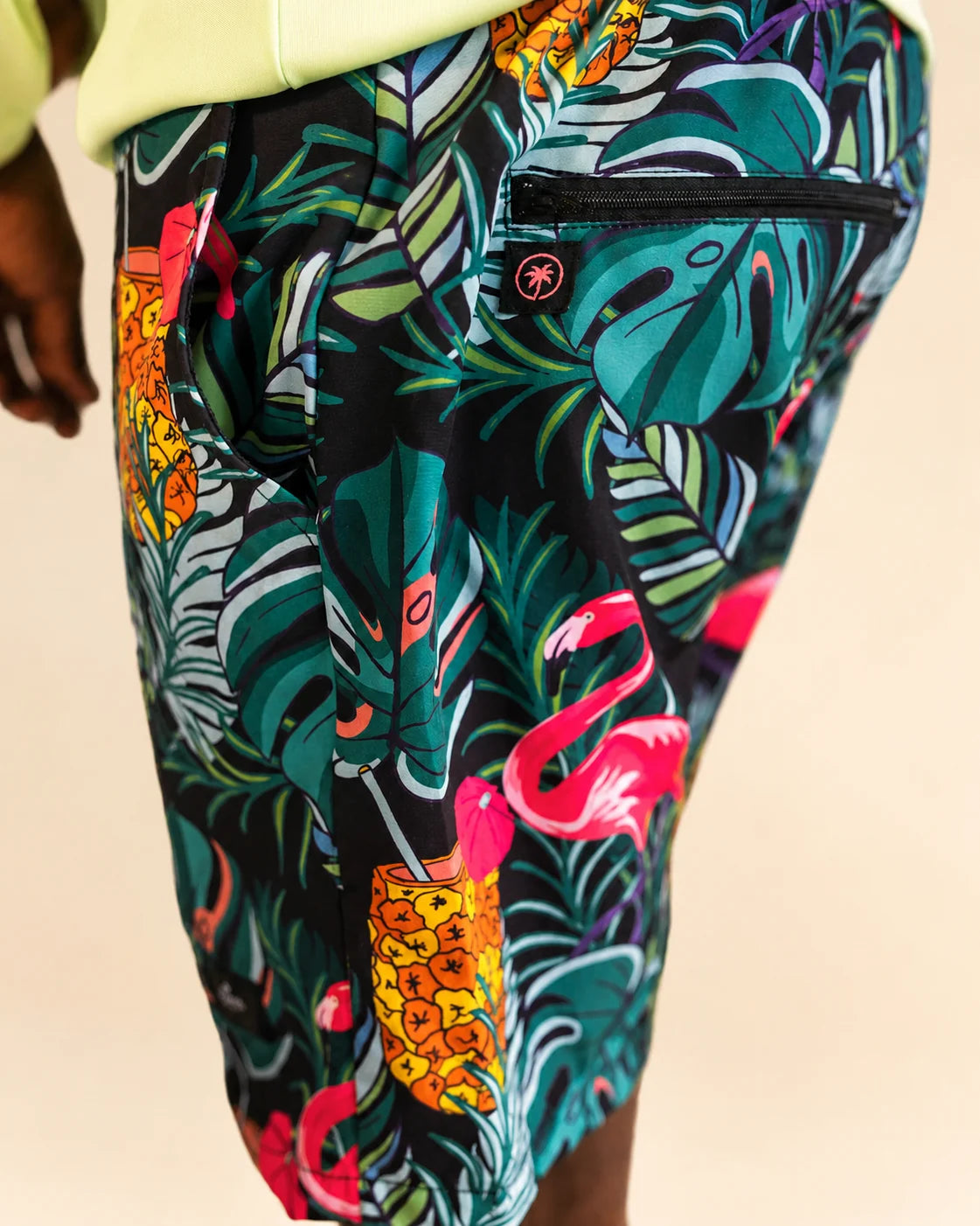 The Baha Palm Hybrid Swim Shorts — view 2 | Palmr Style