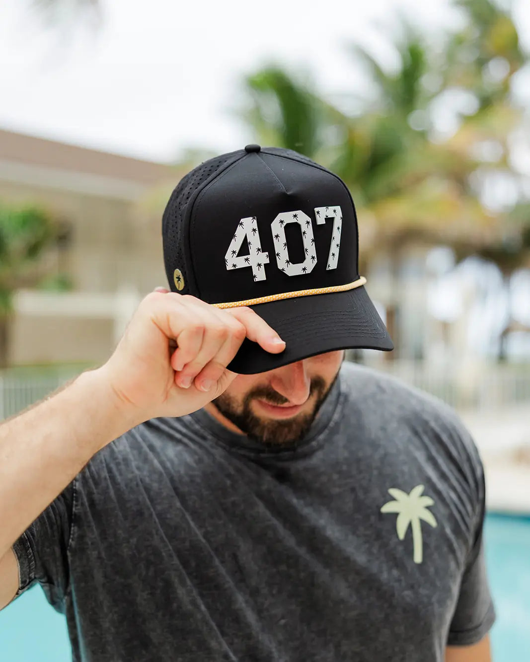 The 407 Signature Hat (Black & Gold)