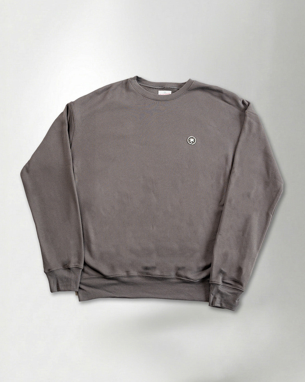 Palmr Style Cloud Embrace Crewneck Sweatshirt against a white background