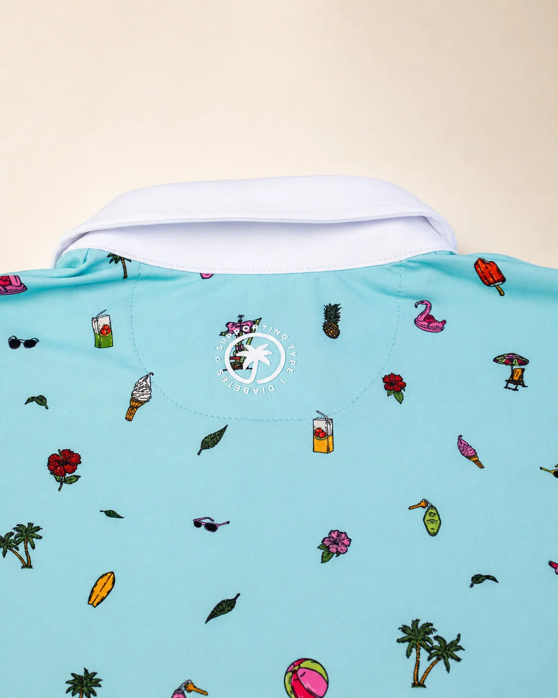The Palmr Coastal Bay Kids Polo — view 6 | Palmr Style