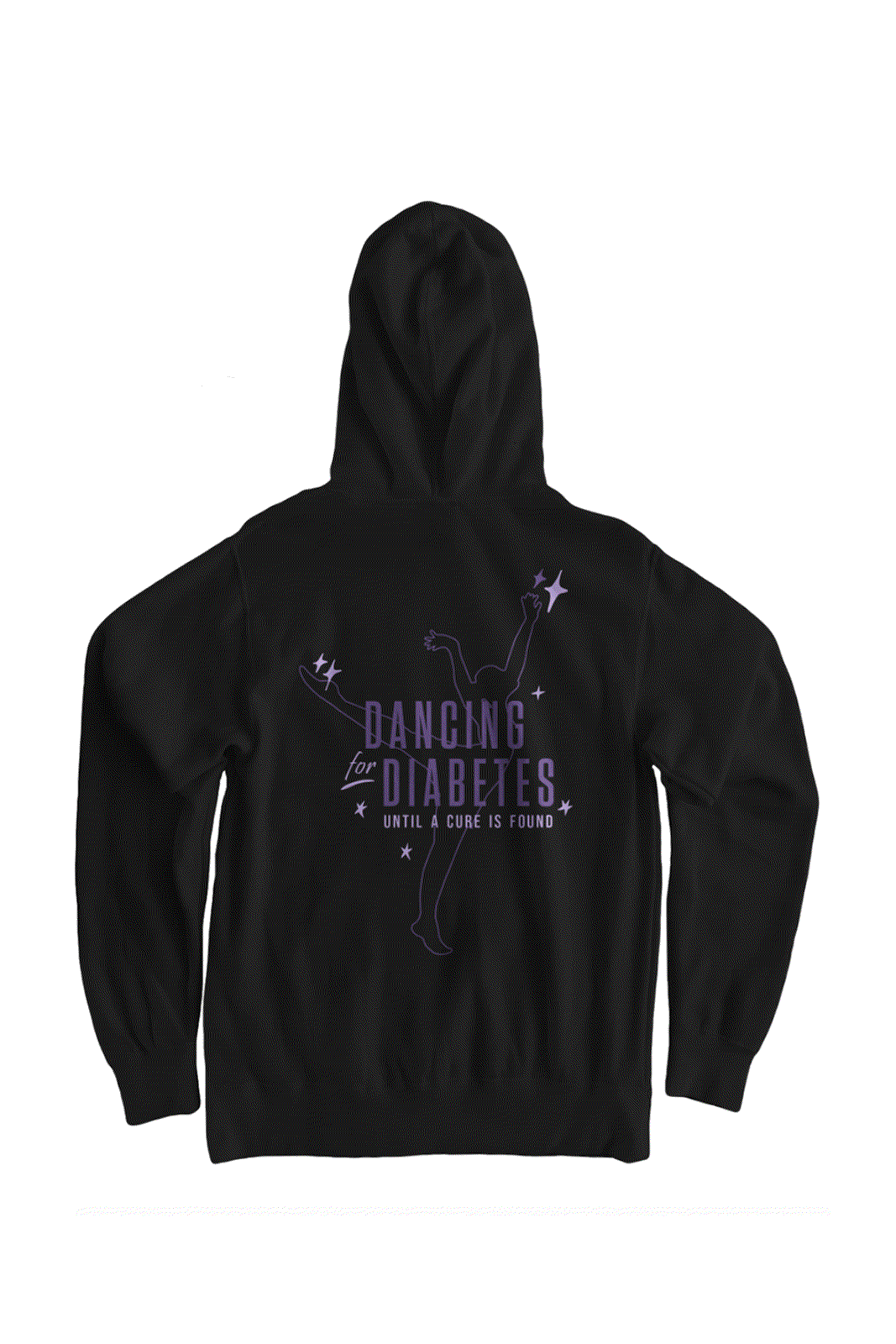 Dancing for Diabetes Hoodie: T1D-friendly hoodie | Palmr Style