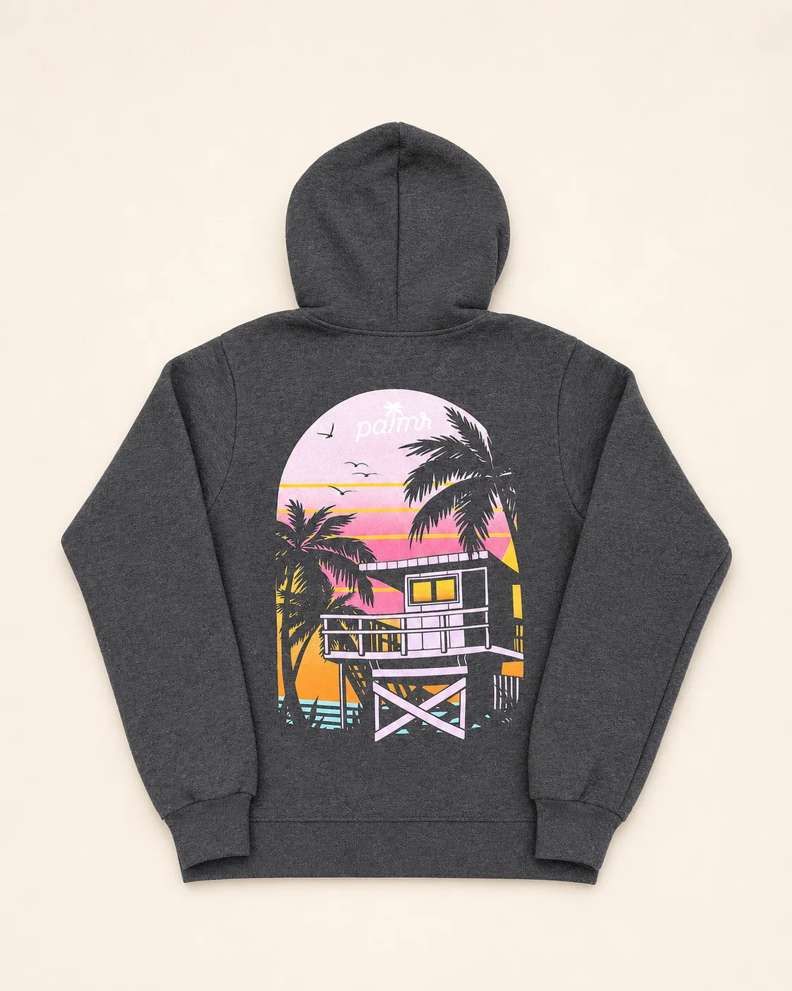 The Evening Palm Kids Hoodie — view 3 | Palmr Style