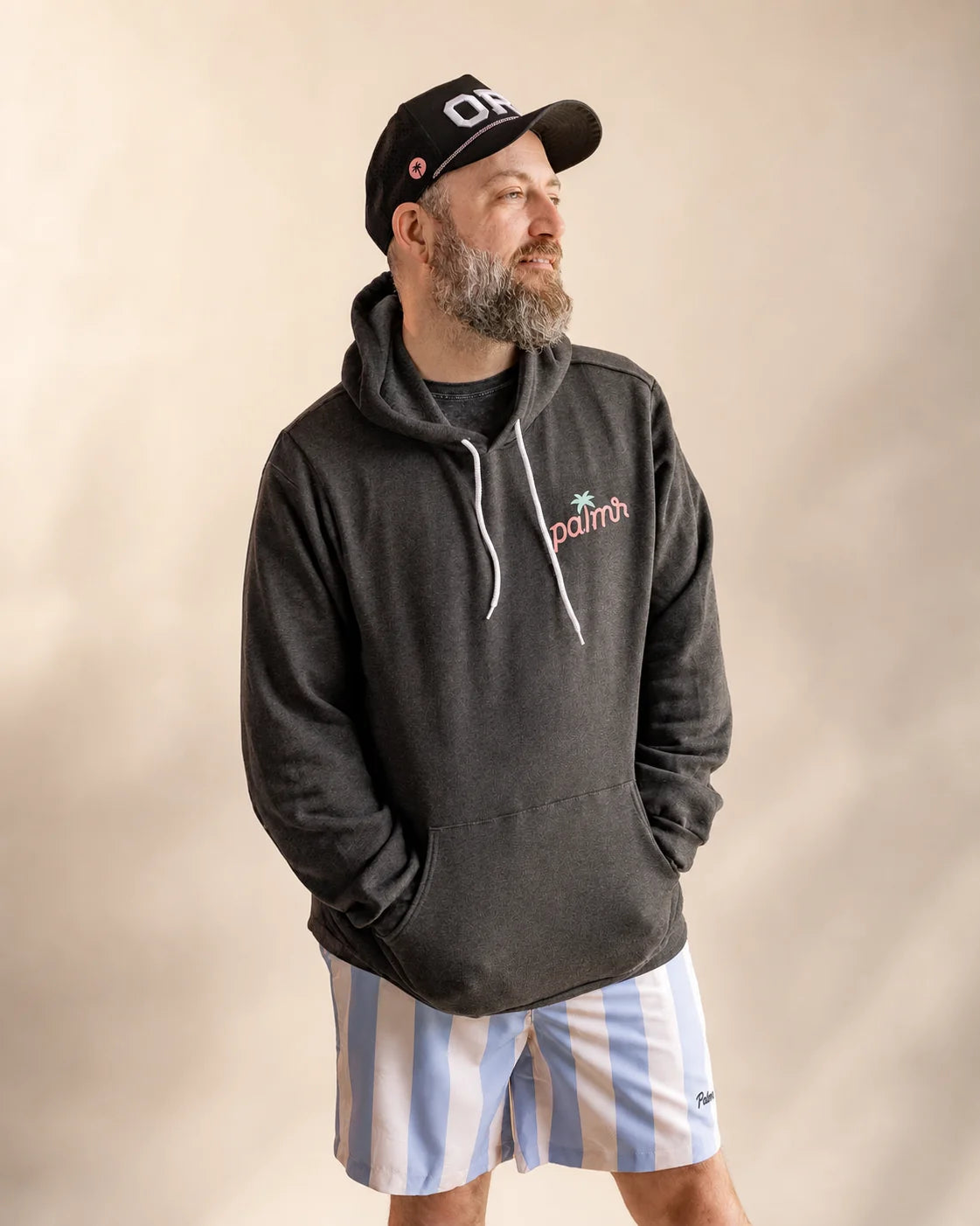 The Evening Palm Hoodie — view 2 | Palmr Style