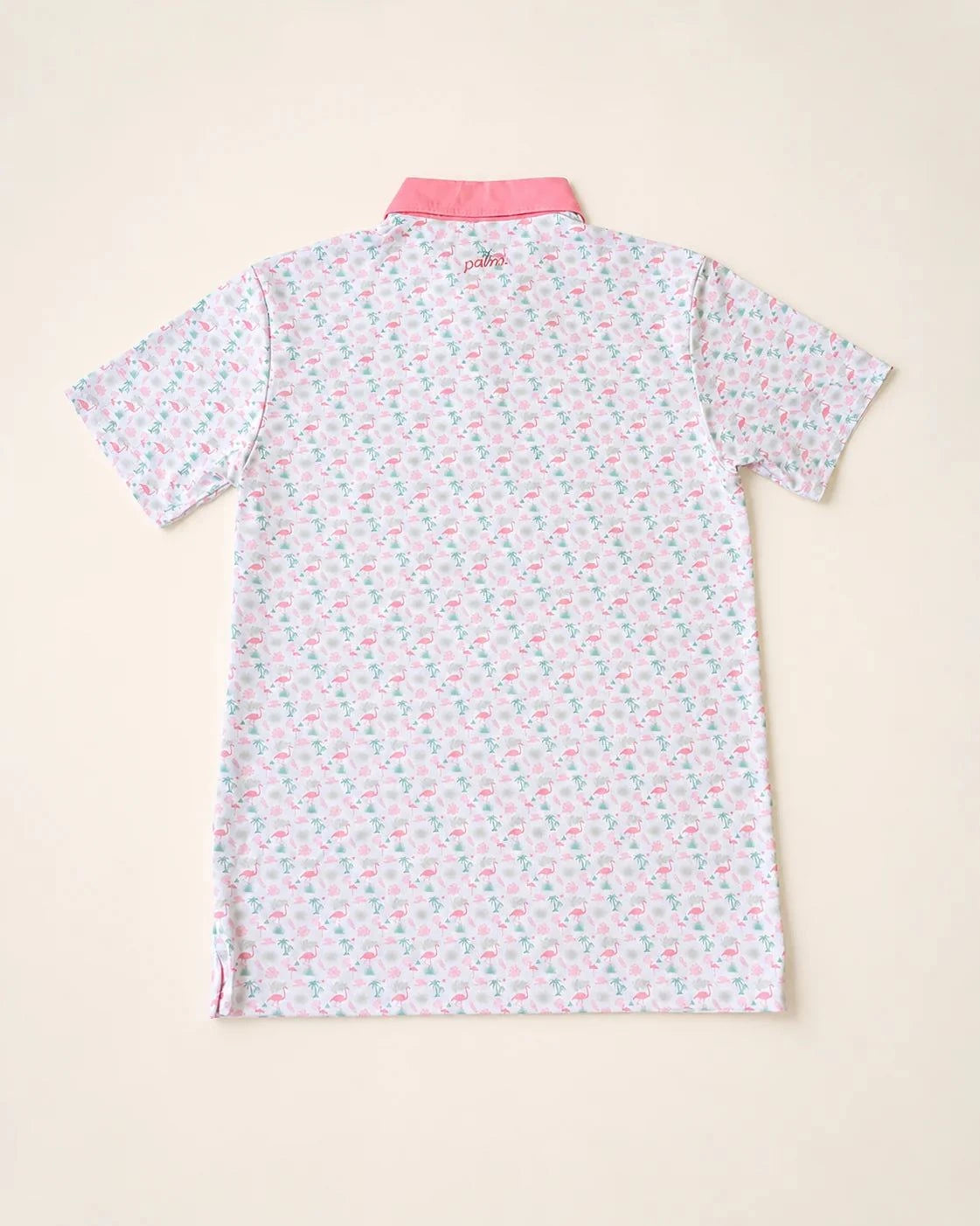 The Flamingo Sunrise Polo — view 4 | Palmr Style