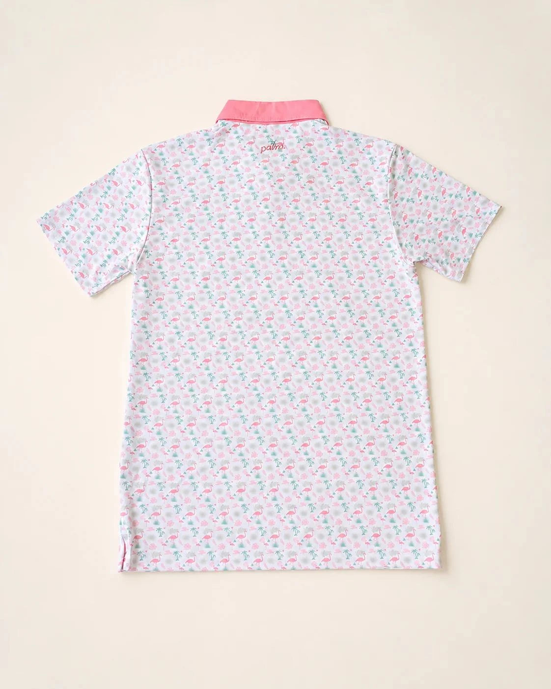 The Flamingo Sunrise Polo — view 4 | Palmr Style