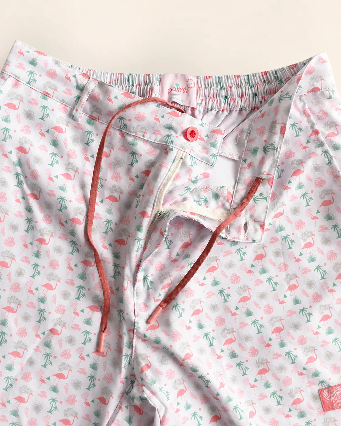 The Flamingo Sunrise Hybrid Swim Shorts — view 8 | Palmr Style