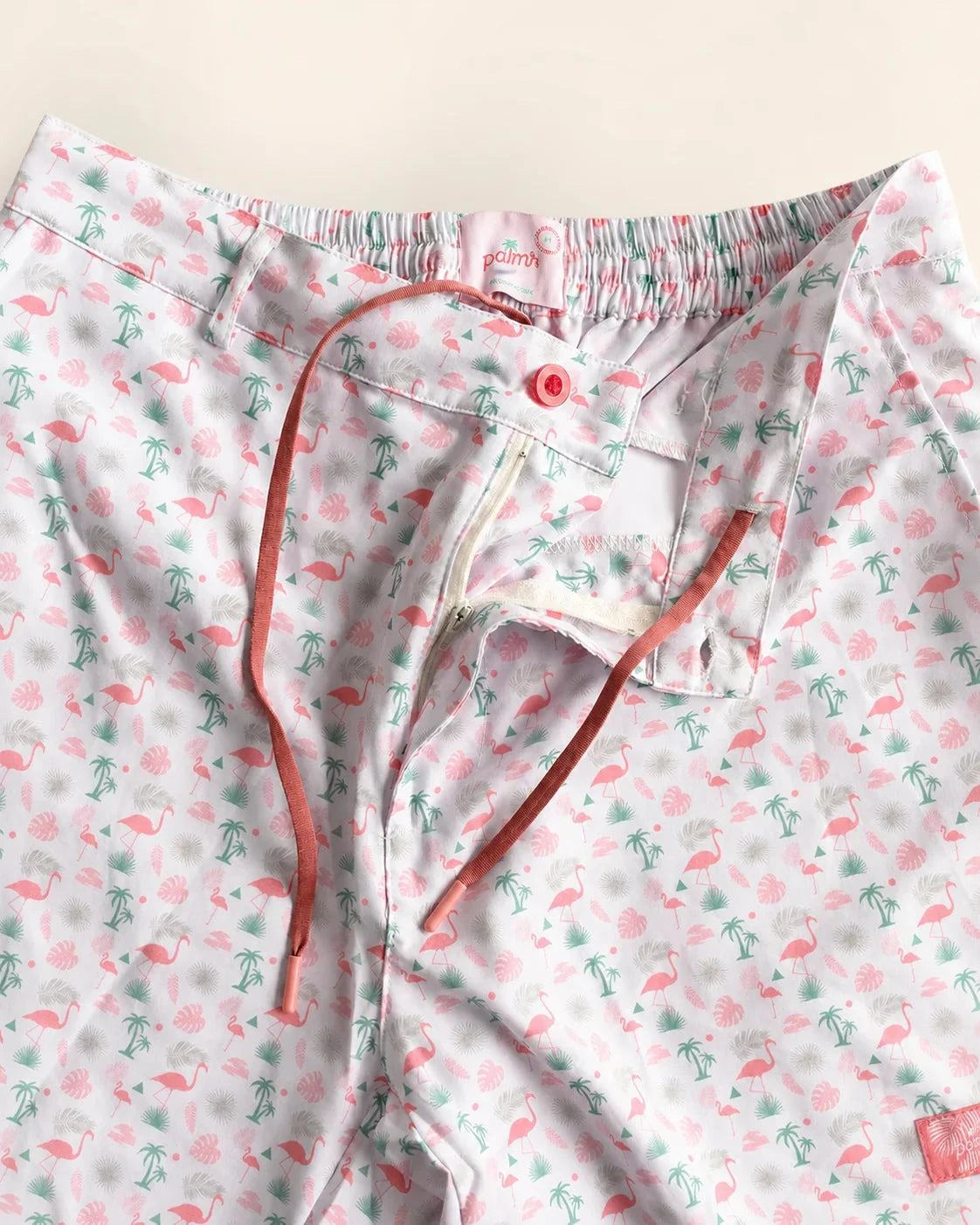 The Flamingo Sunrise Hybrid Swim Shorts — view 8 | Palmr Style