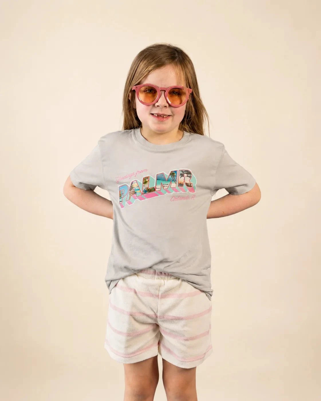 Greetings From Palmr Kids Tee — view 5 | Palmr Style