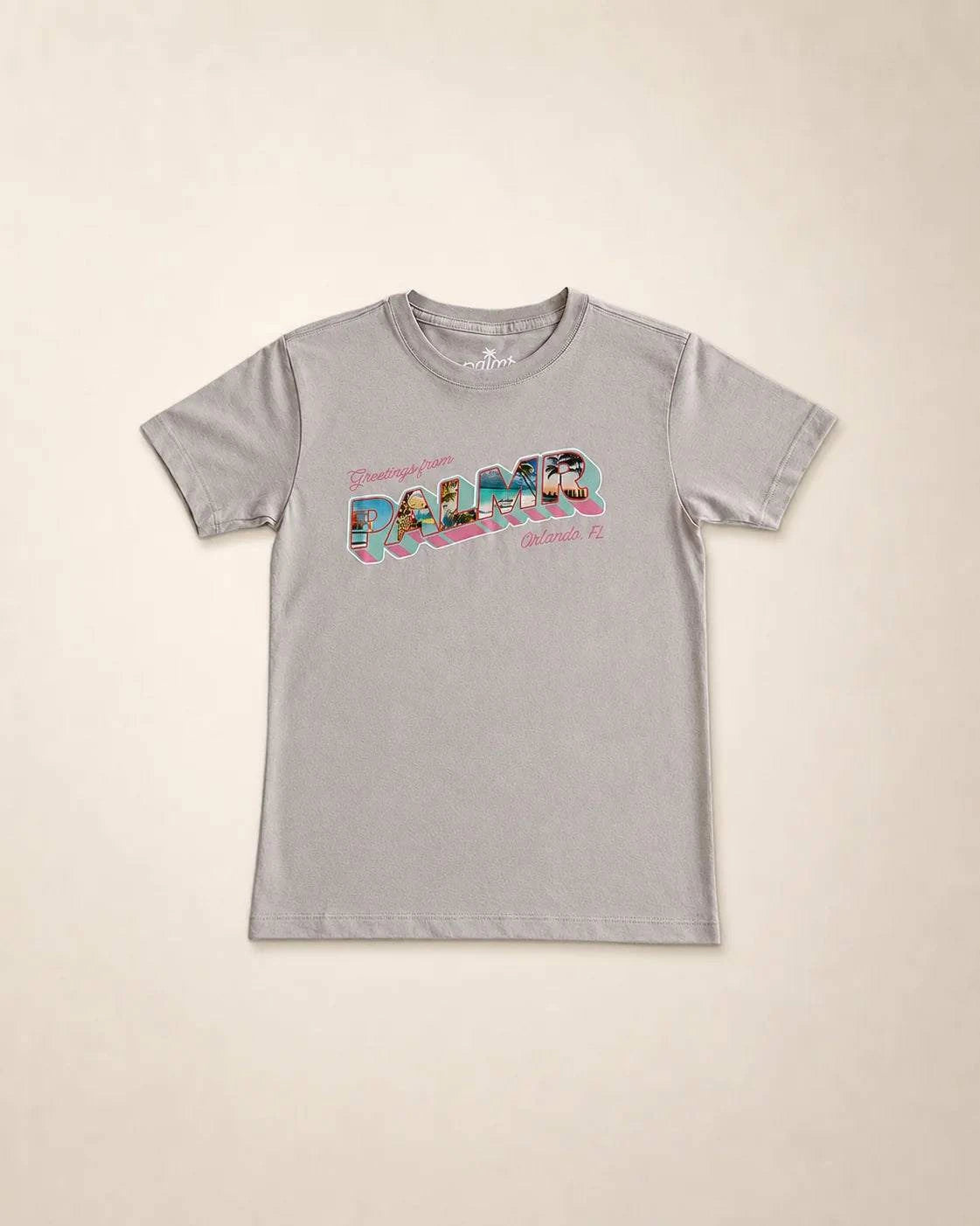Greetings From Palmr Kids Tee — view 2 | Palmr Style