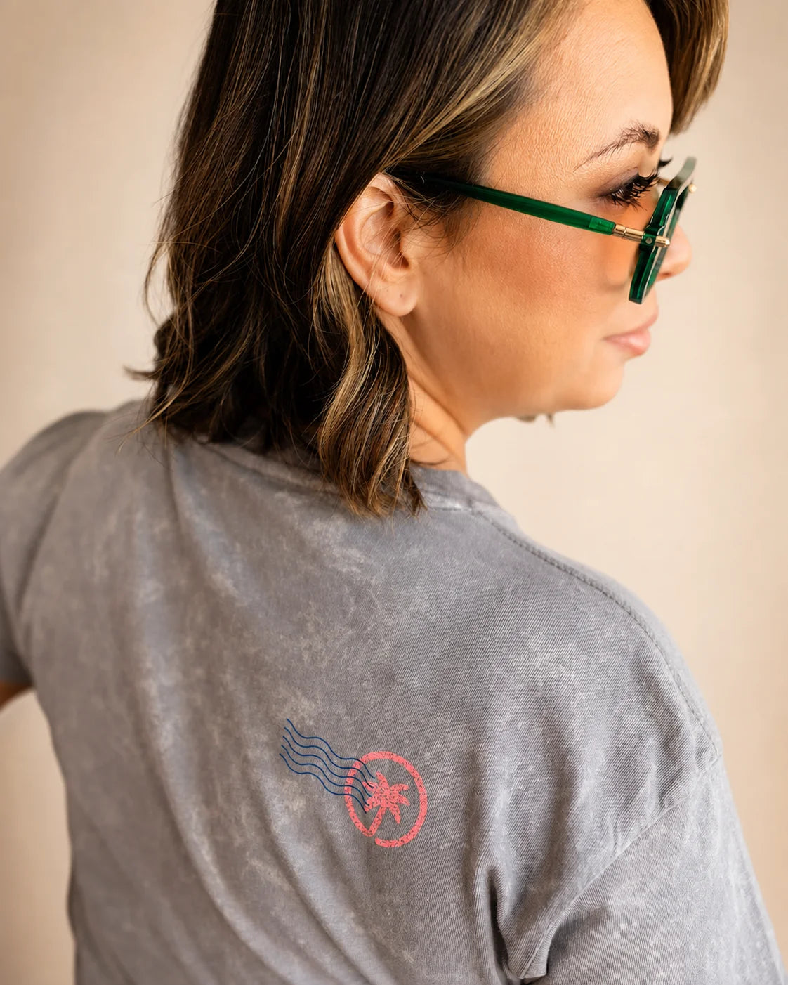 Greetings from Palmr - Women's Tee — view 3 | Palmr Style