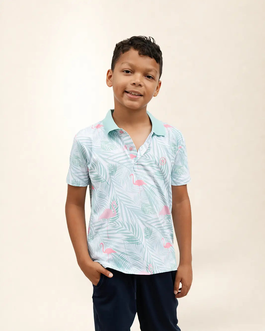 The Island Breeze Kids Polo