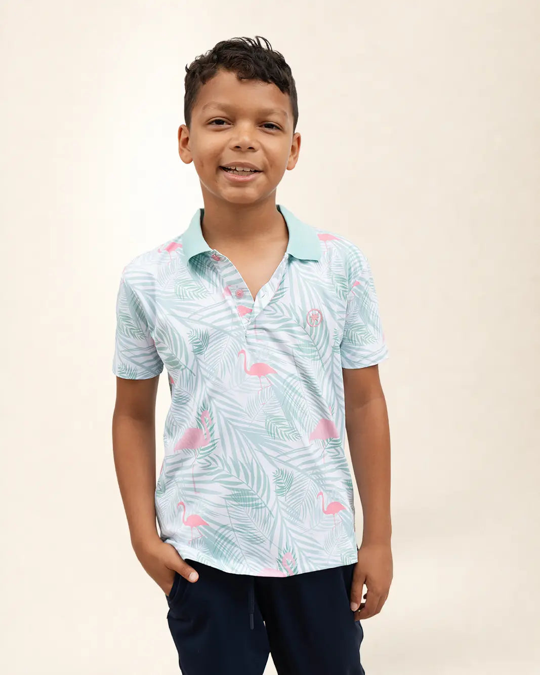 The Island Breeze Kids Polo