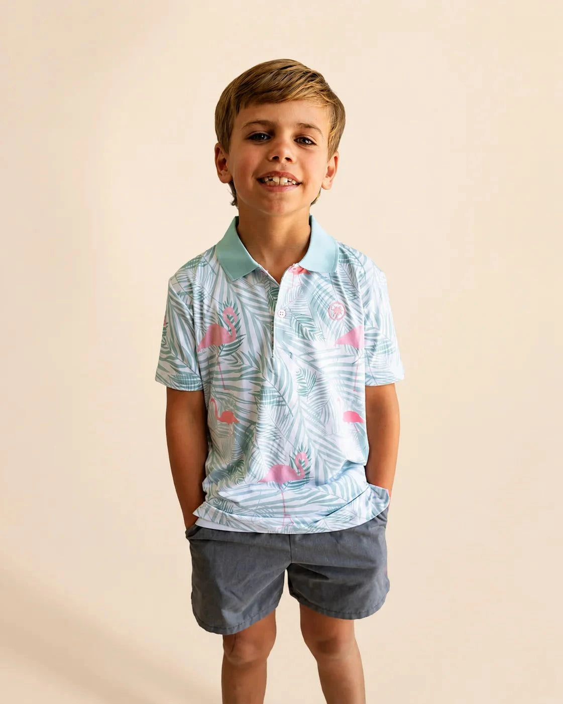The Island Breeze Kids Polo — view 5 | Palmr Style