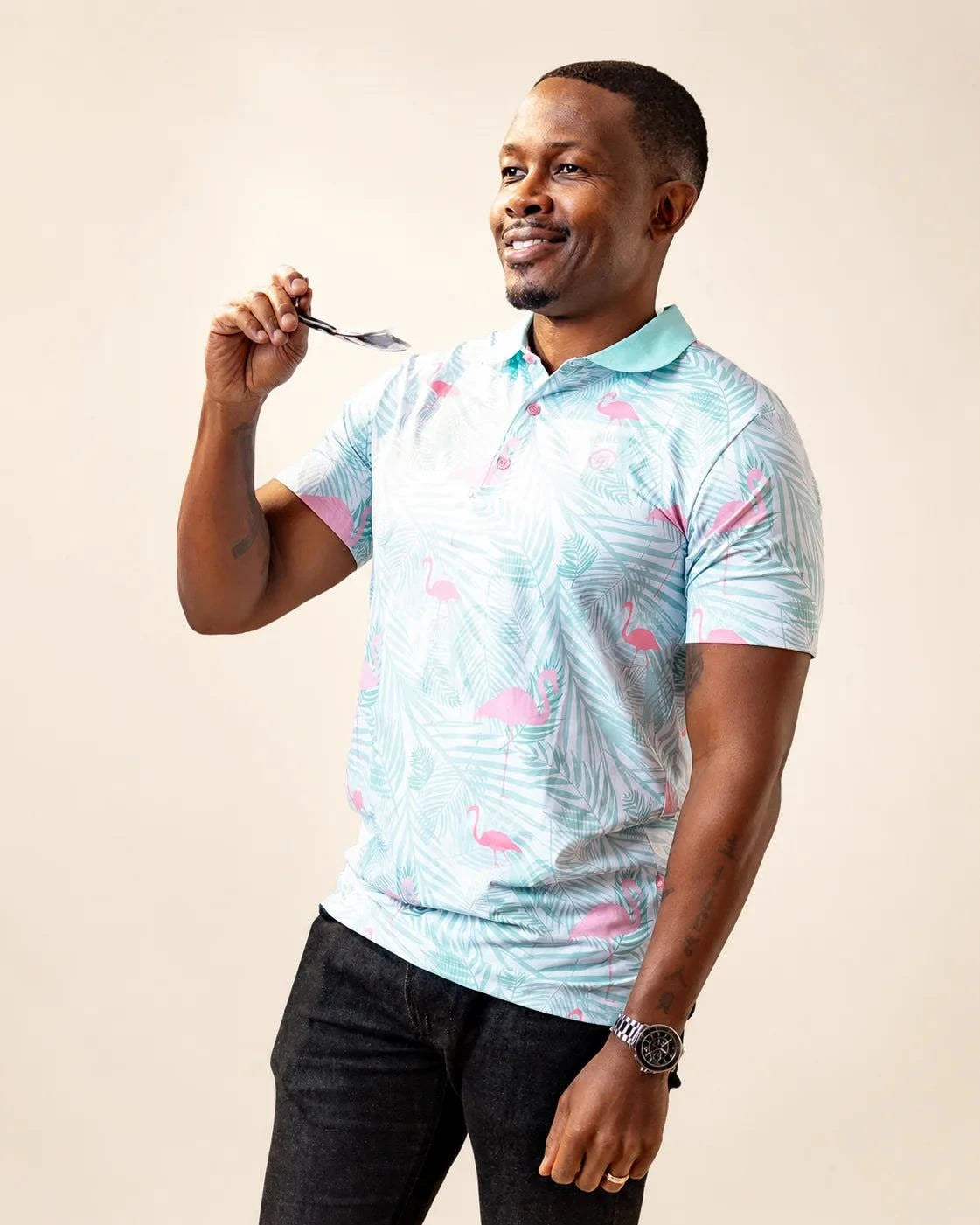 The Island Breeze Polo — view 3 | Palmr Style