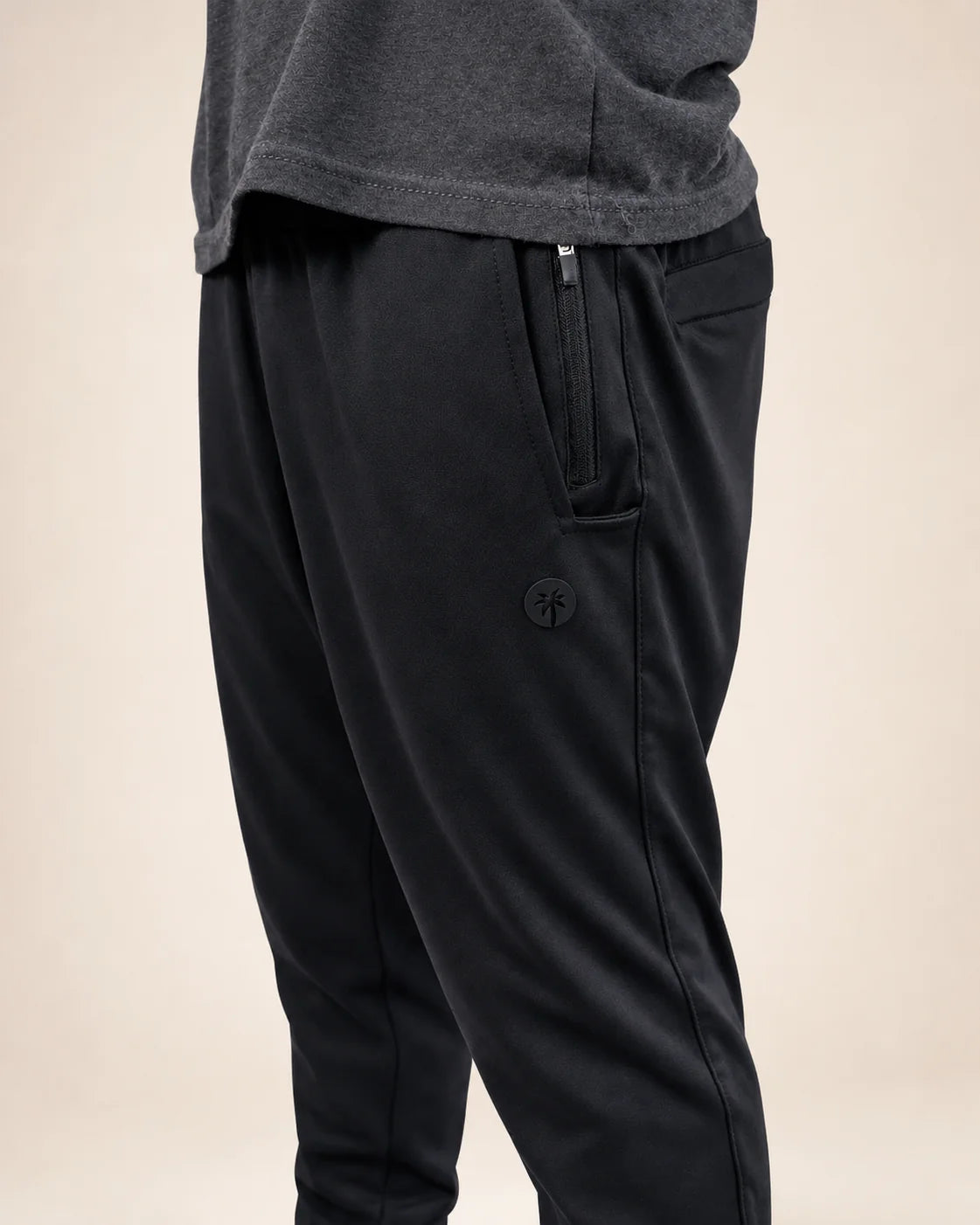The All-Day Boys Jogger - Black — view 2 | Palmr Style