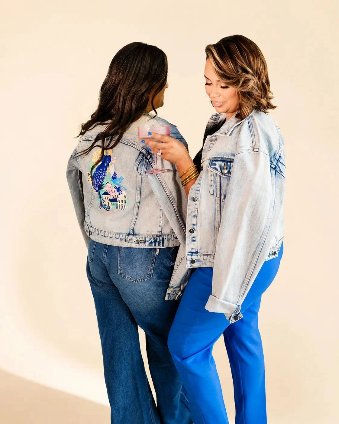 The Marta Denim Jacket — view 6 | Palmr Style