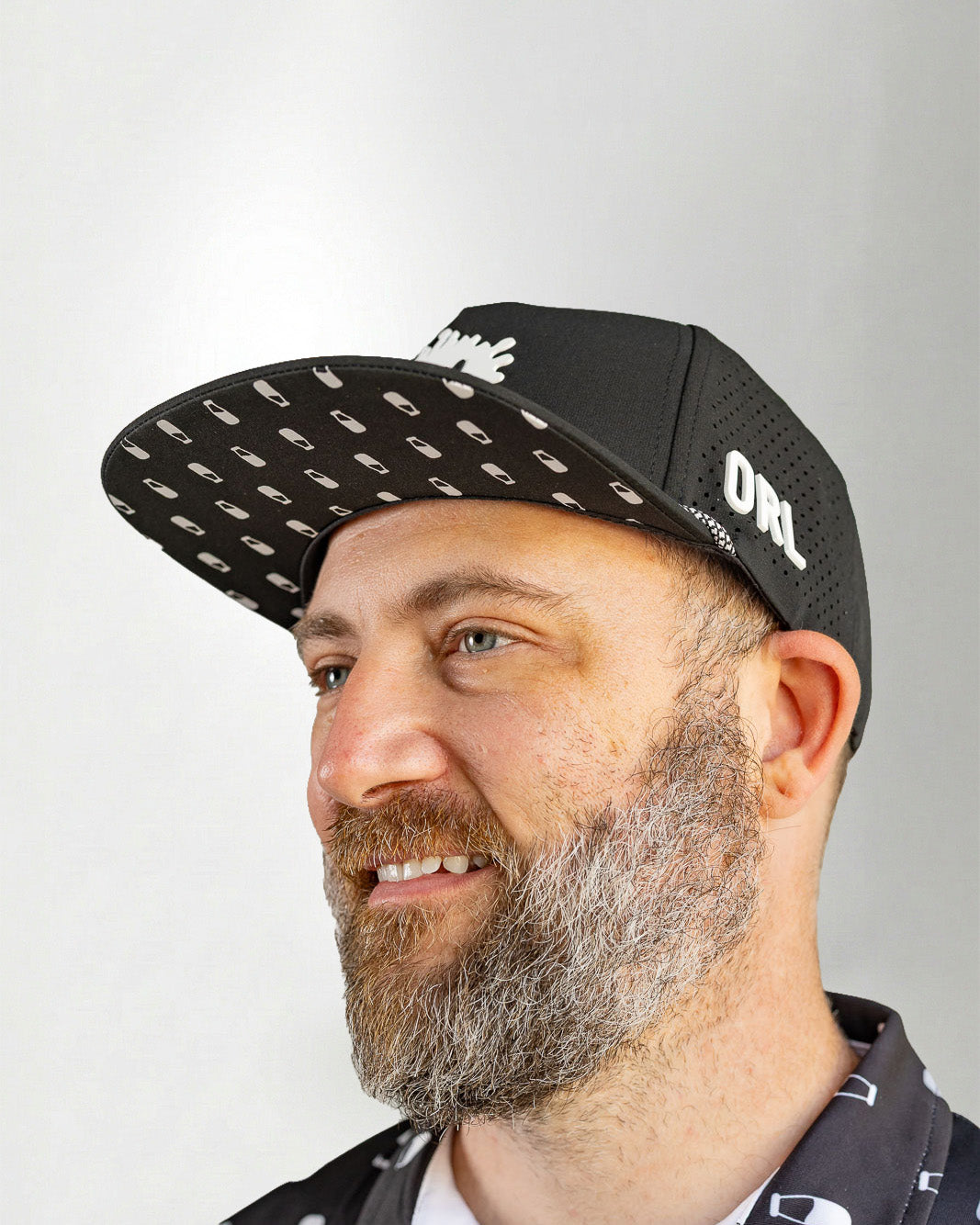 Palmr Style Milk District orlando rope hat mens Black splash snapback