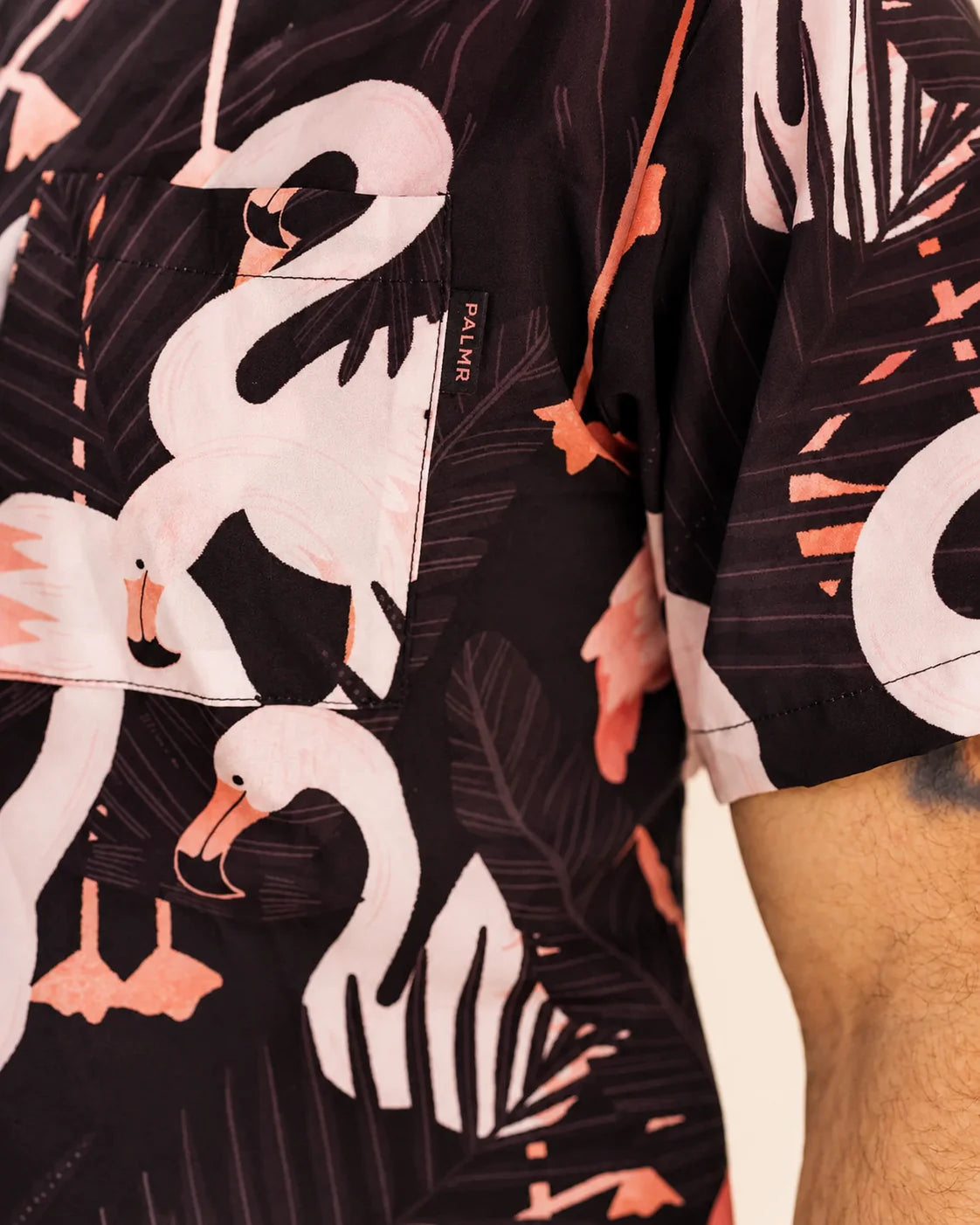The Night Flamingo Button Up — view 5 | Palmr Style