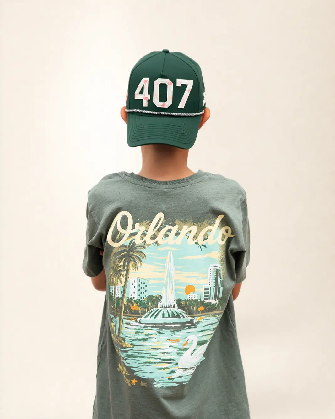 The Orlando, City Beautiful Tee Kids Tee