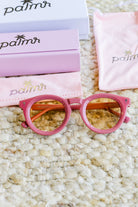 Palmr Style Beachcomber keyhole pink sunglasses Resort Wear Selfcare T1D