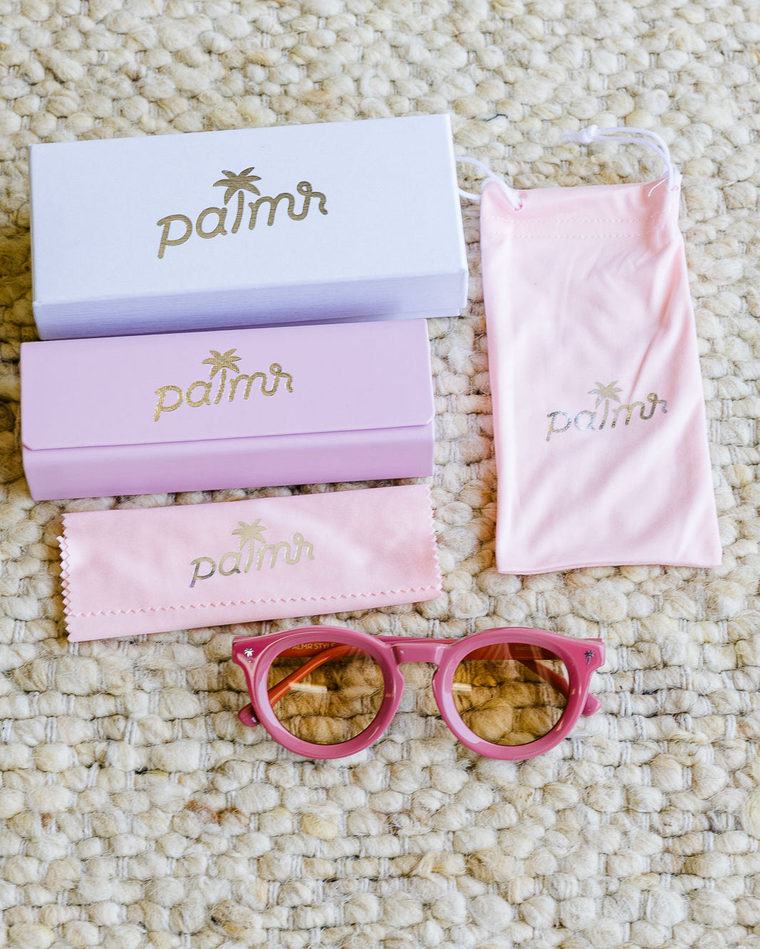 Palmr Style Beachcomber keyhole pink sunglasses Resort Wear Selfcare T1D