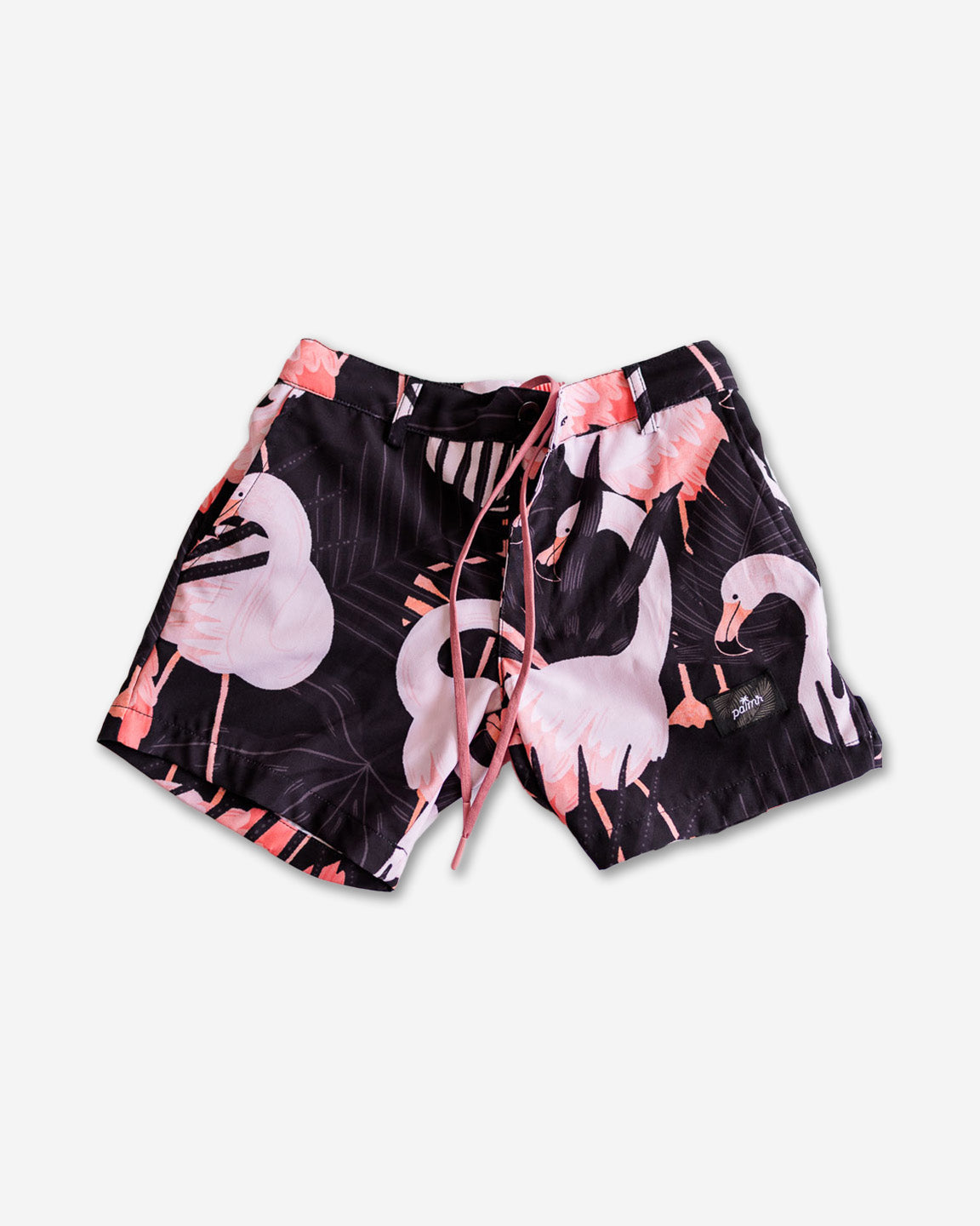 Palmr Style Kids Boys Night Flamingo Hybrid Swim Shorts boardshorts beach Resort wear Self-Care