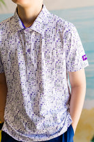 Palmr Style Kids Touched By Type 1 Golf Polo T1D