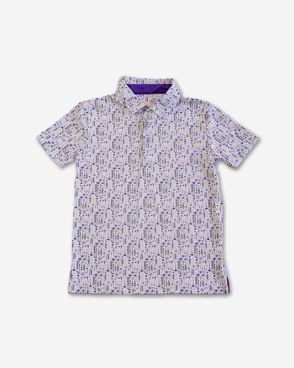 Palmr Style Kids Touched By Type 1 Golf Polo T1D