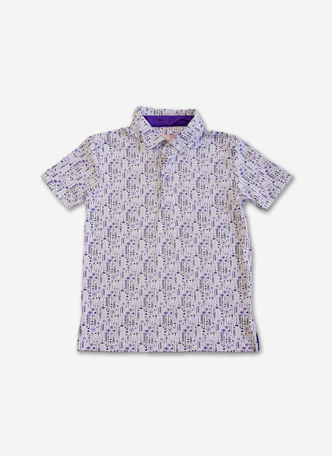 Palmr Style Kids Touched By Type 1 Golf Polo T1D
