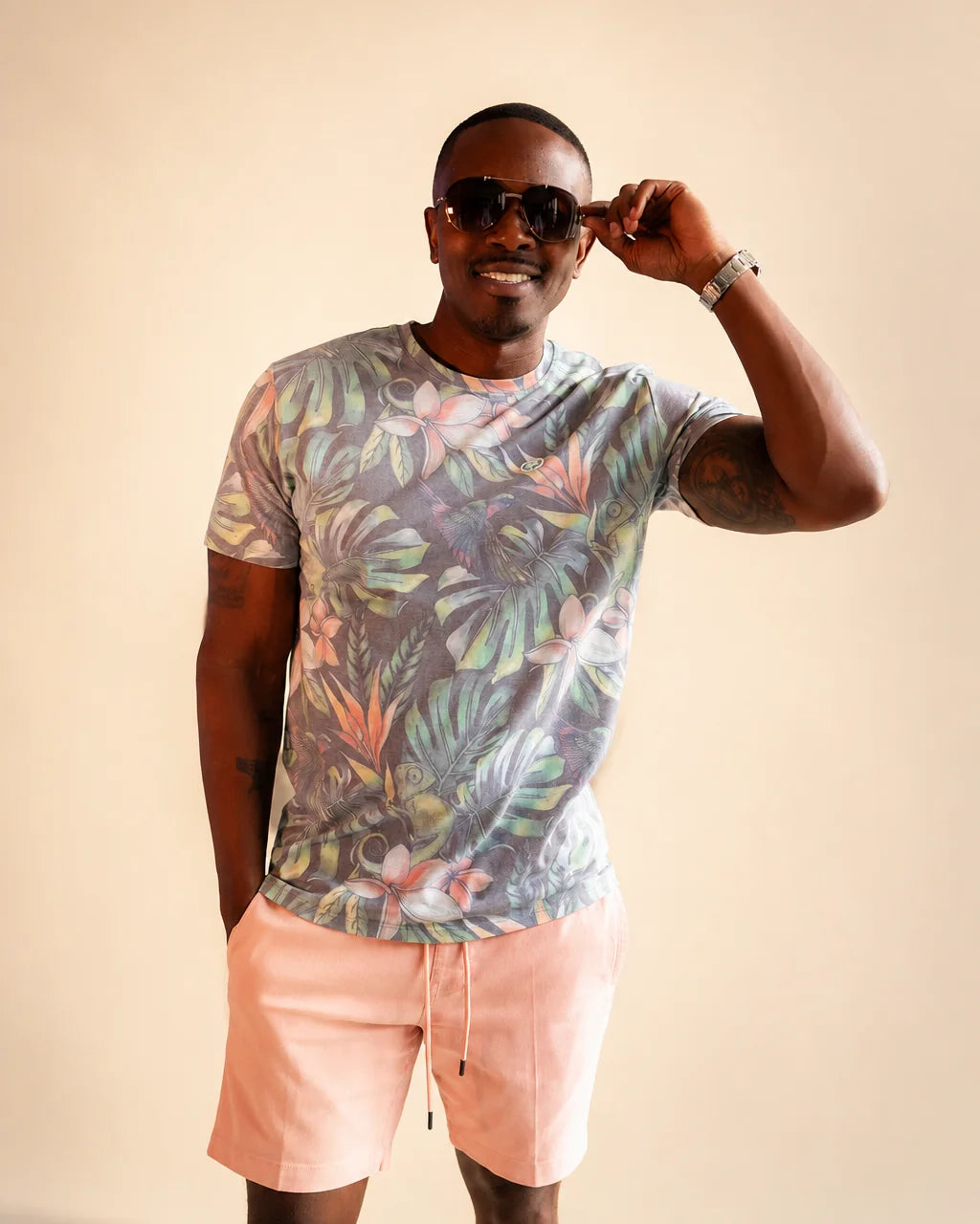 The Chameleon Karma Tee — view 4 | Palmr Style