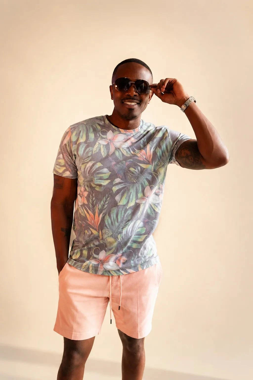 The Chameleon Karma Tee — view 4 | Palmr Style