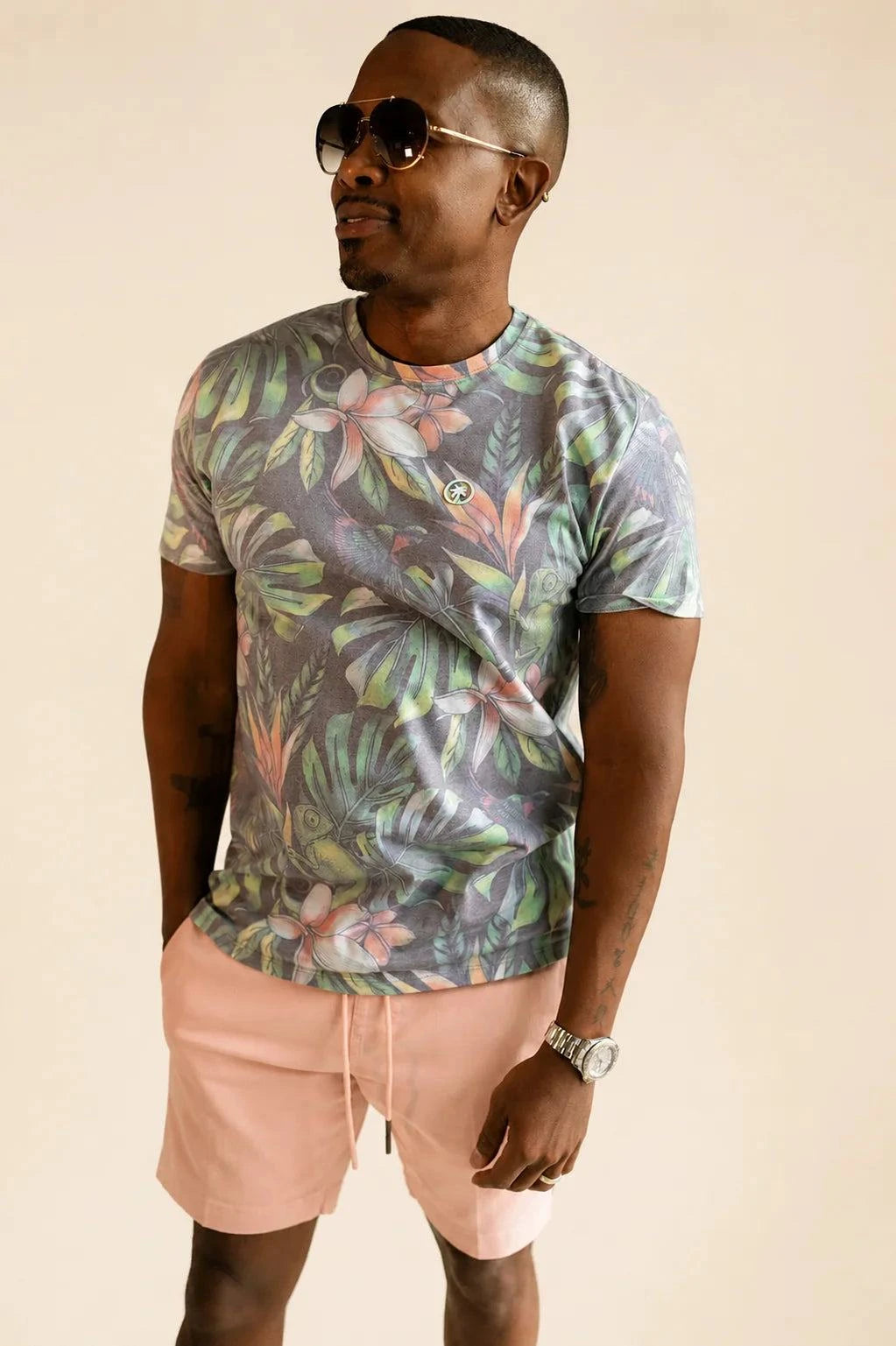 The Chameleon Karma Tee — view 5 | Palmr Style