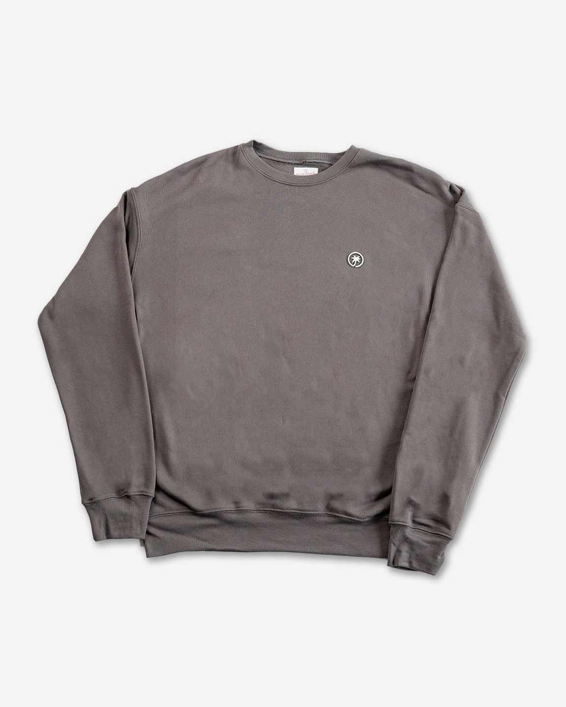 Palmr-Style-Mens-Cloud-Embrace-Crewneck-Sweatshirt-Charcoal-long-sleeve-soft-Palm-Tree-Resort-Wear-Selfcare-2