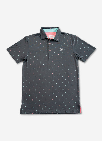 Palmr Style Mens Palm Icon Night Black Palm Tree Resort Wear Self-care T1D