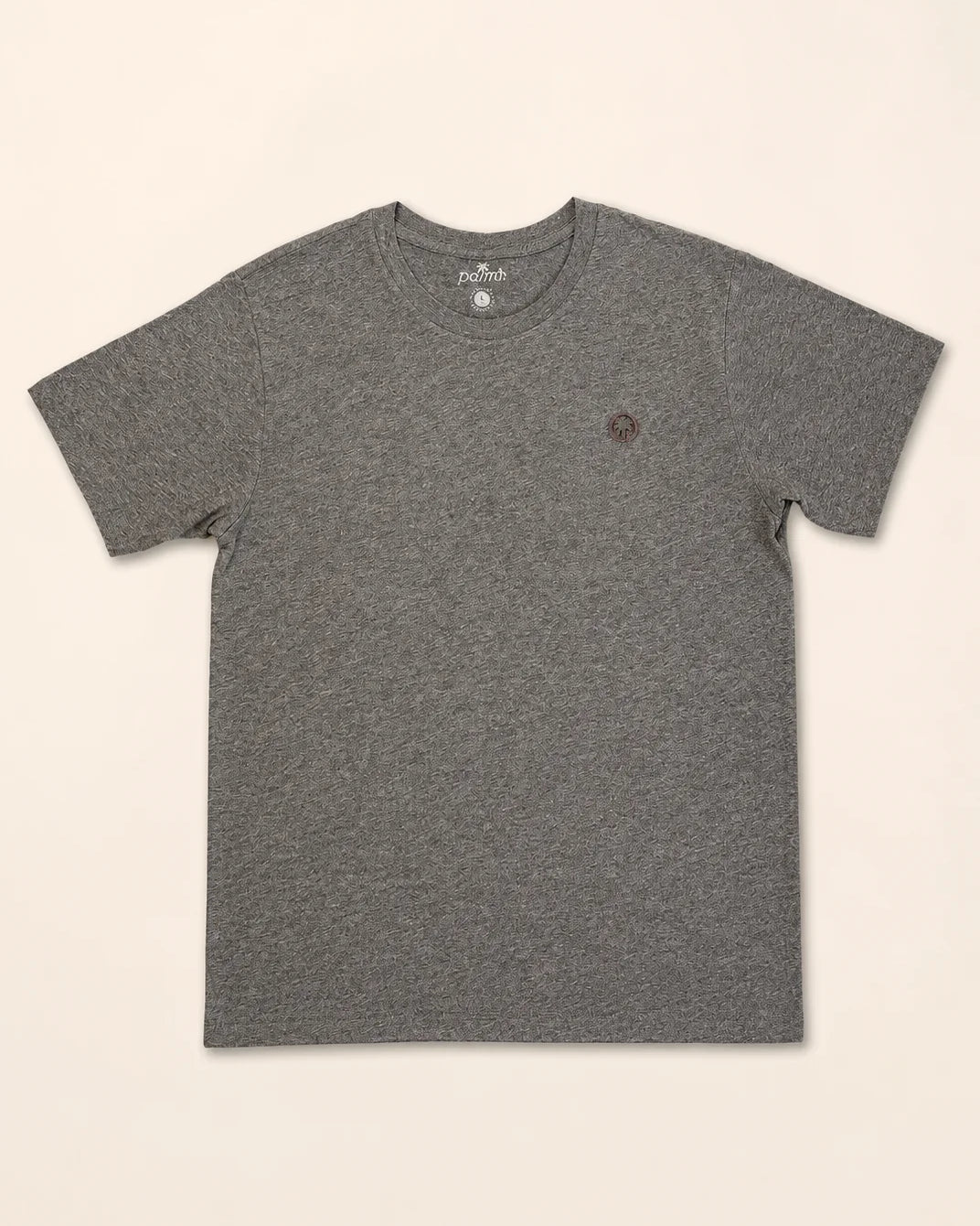 The Juan and Only Signature Tee - Charcoal — view 7 | Palmr Style