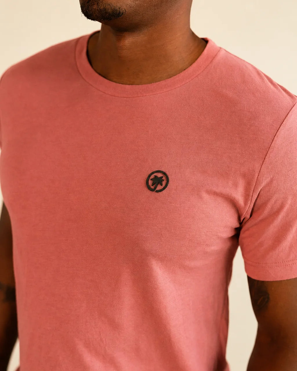 The Juan and Only Signature Tee - Mauve — view 3 | Palmr Style
