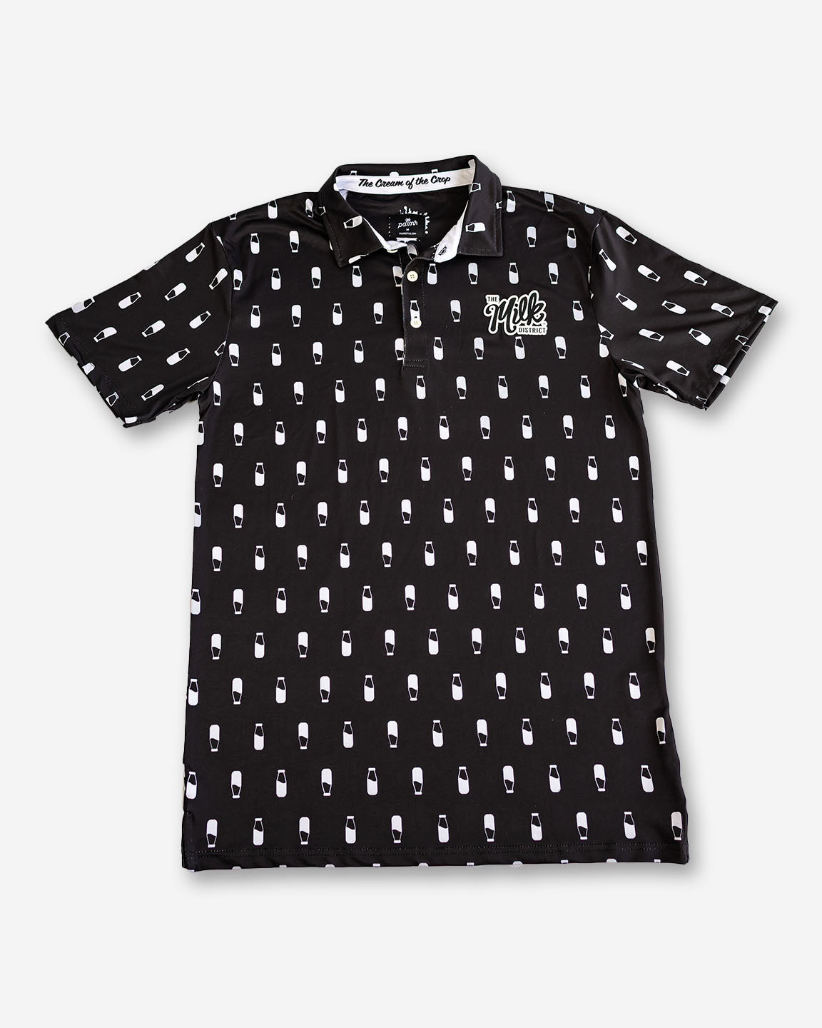 Palmr Style Milk District Orlando Polo Black Bottle