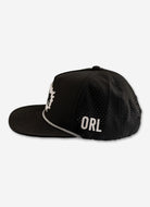Palmr Style Milk District orlando rope hat mens Black splash snapback