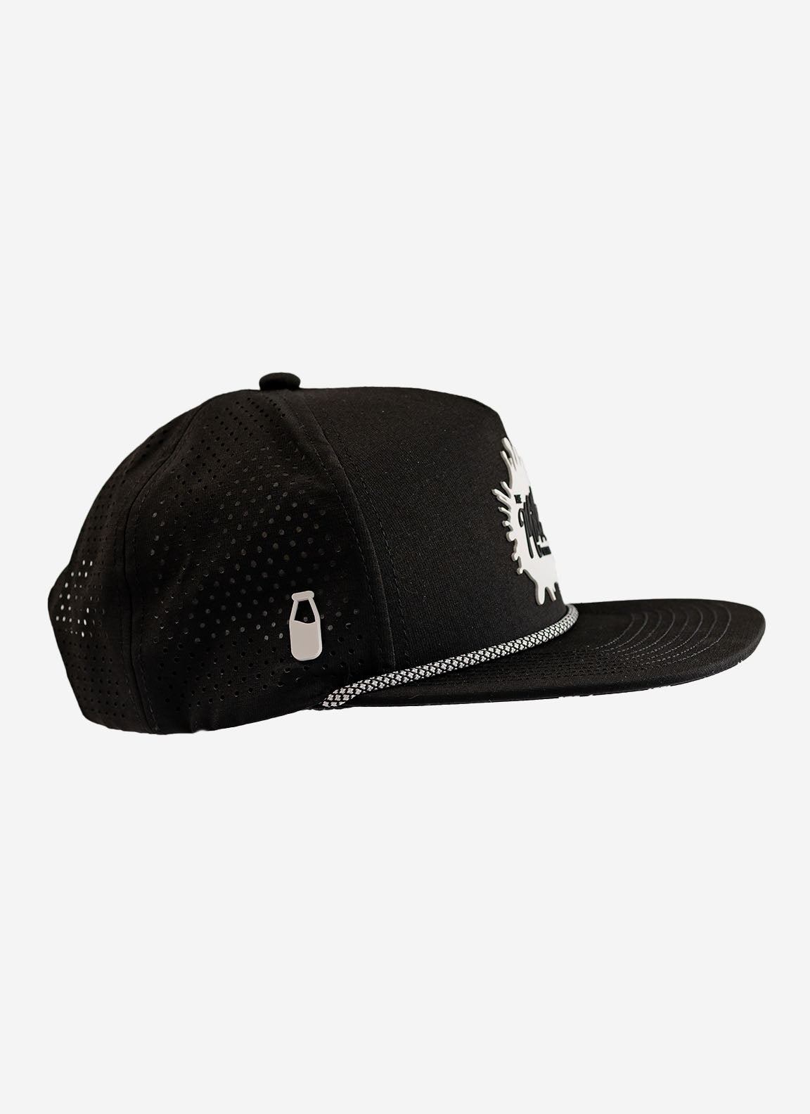 Palmr Style Milk District orlando rope hat mens Black splash snapback