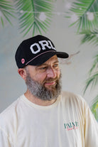 Palmr Style ORL orlando rope hat mens Black pink palm tree snapback