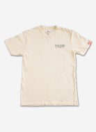 Palmr Style Palmr Socal Club tee Vintage Washed Creme Short sleeve shirt