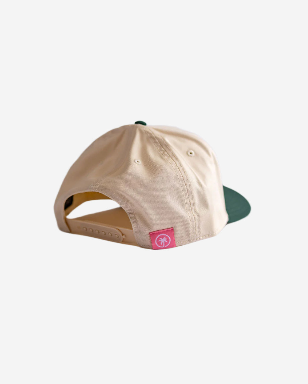 Palmr Style Social Club Hat Forest Green Natural Palm tree Resort Wear Selfcare T1D T1Dstrong